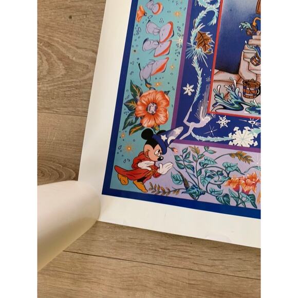 Vintage Disney "Fantasia" Poster - Picture 7 of 12